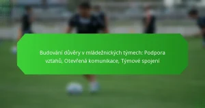 Budování důvěry v mládežnických týmech: Podpora vztahů, Otevřená komunikace, Týmové spojení
